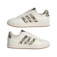 adidas Grand Court 3.0 Schuhe Damen - crystal linen/aurora coffee/matte gold