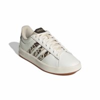 adidas Grand Court 3.0 Schuhe Damen - crystal linen/aurora coffee/matte gold