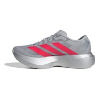 adidas Adizero EVO SL Laufschuhe Damen - silver met./lucid red/iron met.