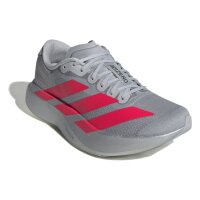 adidas Adizero EVO SL Laufschuhe Damen - silver met./lucid red/iron met.