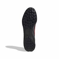 adidas F50 Pro Laceless Turf Fußballschuhe - core black/lucid red/core black