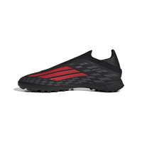 adidas F50 Pro Laceless Turf Fußballschuhe - core black/lucid red/core black