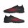 adidas F50 Pro Laceless Turf Fußballschuhe - core black/lucid red/core black