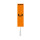 Erima Kapitänsbinde mit Klett - orange - 2