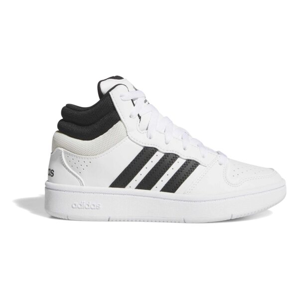 adidas Hoops Mid Classic Schuhe Kinder - white/core black/orbit g