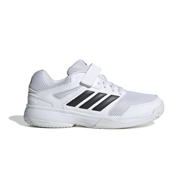 adidas Speedcourt Indoor Kids Schuhe Kinder - white/core black/white
