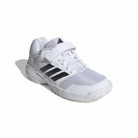 adidas Speedcourt Indoor Kids Schuhe Kinder - white/core black/white