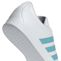 adidas Vl Court Mer Schuhe - white/semi mint rush/grey one
