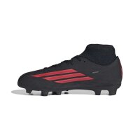 adidas F50 Club Mid Firm Ground/Multi Ground Kids Fußballschuhe Kinder - core black/lucid red/core black