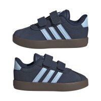 adidas Vl Court 3.0 Schuhe Kinder - night indigo/clear sky/gum5