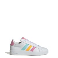 adidas Grand Court 3.0 Kinder Und Teens Schuhe Kinder - white/lucid tangerine/bliss pink