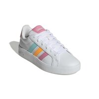adidas Grand Court 3.0 Kinder Und Teens Schuhe Kinder - white/lucid tangerine/bliss pink