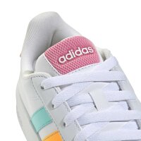 adidas Grand Court 3.0 Kinder Und Teens Schuhe Kinder - white/lucid tangerine/bliss pink