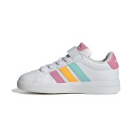 adidas Grand Court 3.0 Schuhe Kinder - white/bliss pink/lucid tangerine