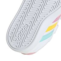 adidas Grand Court 3.0 Kids Schuhe Kinder - white/bliss pink/lucid tangerine