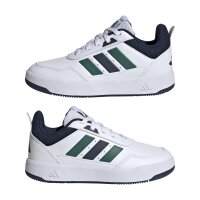 adidas Tensaur Sport 3.0 K Turnschuhe Kinder - white/collegiate green/collegiate navy