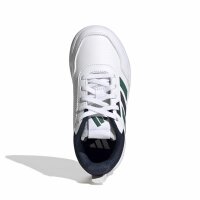 adidas Tensaur Sport 3.0 K Turnschuhe Kinder - white/collegiate green/collegiate navy