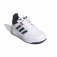 adidas Tensaur Sport 3.0 K Turnschuhe Kinder - white/collegiate green/collegiate navy
