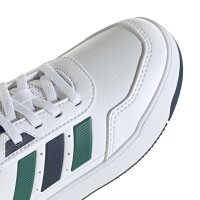 adidas Tensaur Sport 3.0 K Turnschuhe Kinder - white/collegiate green/collegiate navy