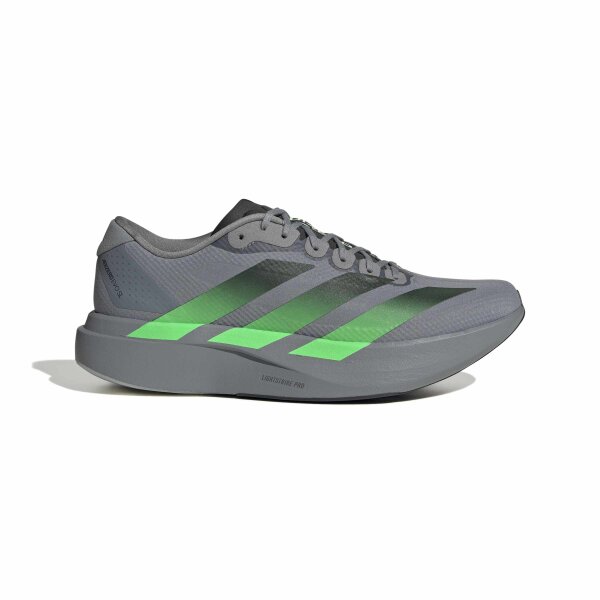 adidas Adizero Evo Sl Woven M Sportschuhe Herren - grey/screaming green/carbon