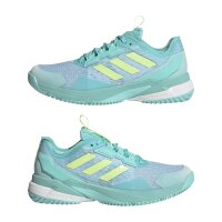 adidas Crazyflight 6 Hallenschuhe Damen - flash aqua/hi-res yellow/white