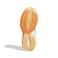 adidas Crazyflight 6 Hallenschuhe Damen - white/crystal sky/pure tangerine