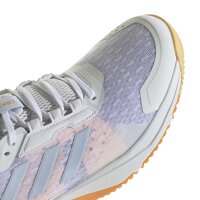 adidas Crazyflight 6 Hallenschuhe Damen - white/crystal sky/pure tangerine