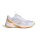 adidas Crazyflight 6 Hallenschuhe Damen - white/crystal sky/pure tangerine