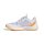 adidas Crazyflight 6 Hallenschuhe Damen - white/crystal sky/pure tangerine