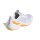 adidas Crazyflight 6 Hallenschuhe Damen - white/crystal sky/pure tangerine
