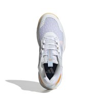 adidas Crazyflight 6 Mid Schuhe Für Hallensportarten Damen - white/crystal sky/pure tangerine