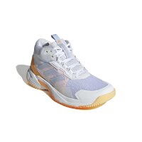 adidas Crazyflight 6 Mid Schuhe Für Hallensportarten Damen - white/crystal sky/pure tangerine