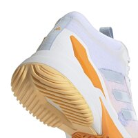adidas Crazyflight 6 Mid Schuhe Für Hallensportarten Damen - white/crystal sky/pure tangerine