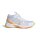 adidas Crazyflight 6 Mid Schuhe Für Hallensportarten Damen - white/crystal sky/pure tangerine