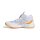 adidas Crazyflight 6 Mid Schuhe Für Hallensportarten Damen - white/crystal sky/pure tangerine