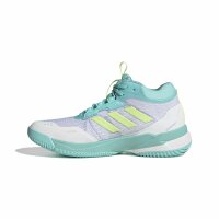 adidas Crazyflight 6 Mid Schuhe Für Hallensportarten Damen - flash aqua/hi-res yellow/white