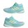 adidas Crazyflight 6 Mid Schuhe Für Hallensportarten Damen - flash aqua/hi-res yellow/white