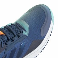 adidas Crazyflight 6 Mid Indoor Schuhe Herren - dusky petrol/dusky petrol/flash aqua