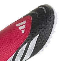 adidas Predator Club Vel Tf J Fußballschuhe Kinder - core black/white/lucid red