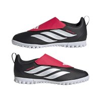 adidas Predator Club Vel Tf J Fußballschuhe Kinder - core black/white/lucid red