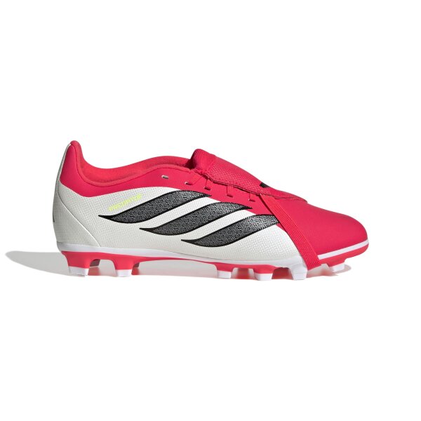 adidas Predator Club Fold-Over Tongue Firm Ground/Multi Ground Fußballschuhe Kids Kinder - lucid red/core black/white