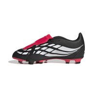adidas Predator Club Fold-Over Tongue Firm Ground/Multi Ground Fußballschuhe Kids Kinder - core black/white/lucid red