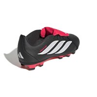 adidas Predator Club Fold-Over Tongue Firm Ground/Multi Ground Fußballschuhe Kids Kinder - core black/white/lucid red