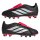 adidas Predator Club Fold-Over Tongue Firm Ground/Multi Ground Fußballschuhe Kinder - core black/white/lucid red