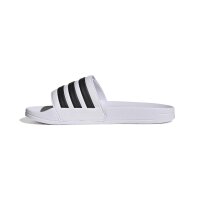 adidas Adilette Shower Velcro Badeschlappen - white/core black/white