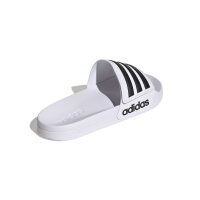 adidas Adilette Shower Velcro Badeschlappen - white/core black/white