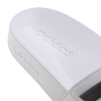 adidas Adilette Shower Velcro Badeschlappen - white/core black/white