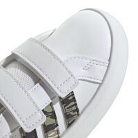 adidas Grand Court 3.0 Schuhe Für Babys Und Kleinkinder Kinder - white/tent green/core black
