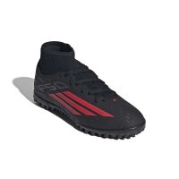 adidas F50 Club Mid Tf J Fußballschuhe Kinder - core black/lucid red/core black