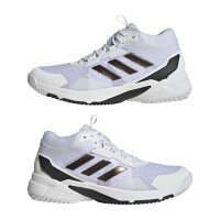 adidas Crazyflight 6 Mid Indoor Schuhe Herren - white/core black/white